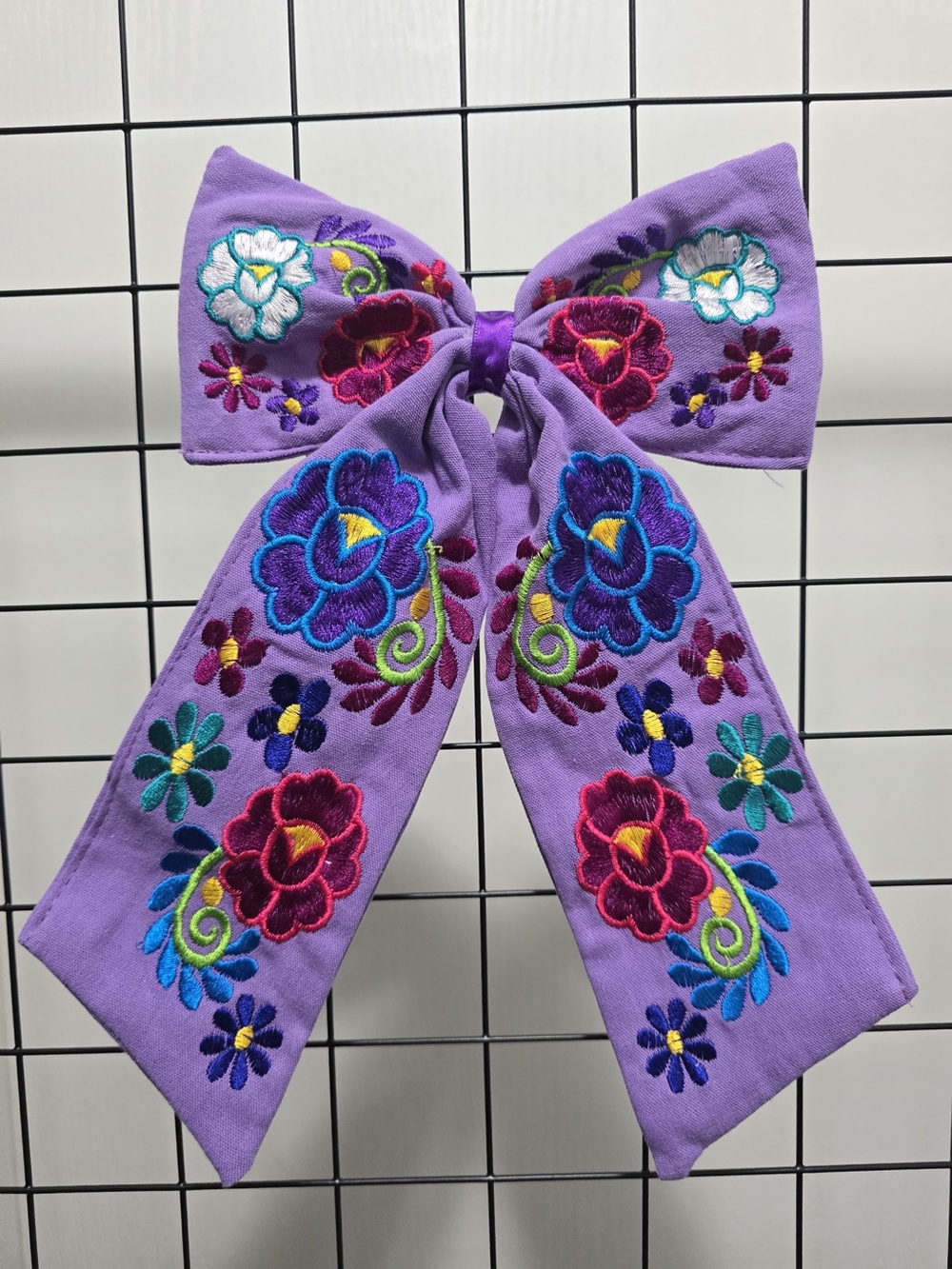 Embroidered Bow